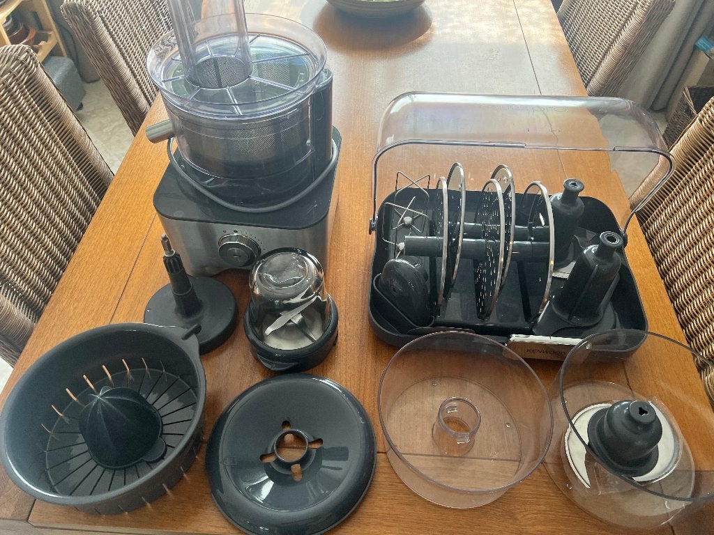Kenwood Multipro Excel Keukenmachine met accessoires, 4 liter of meer, Ophalen of Verzenden, 3 snelheden of meer