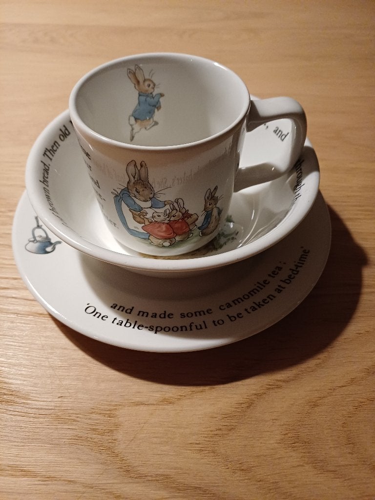 Wedgwood Peter Rabbit, Huis en Inrichting, Ophalen, Zo goed als nieuw, Overige stijlen, Wedgwood