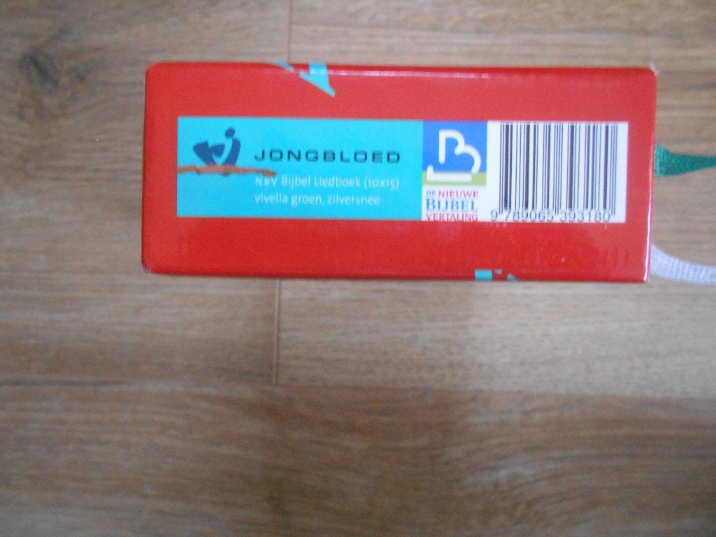 Jongbloed NBV Bijbel Liedboej ( 10x15) Vivella groen,, Boeken, Ophalen of Verzenden, Zo goed als nieuw, Christendom | Protestants