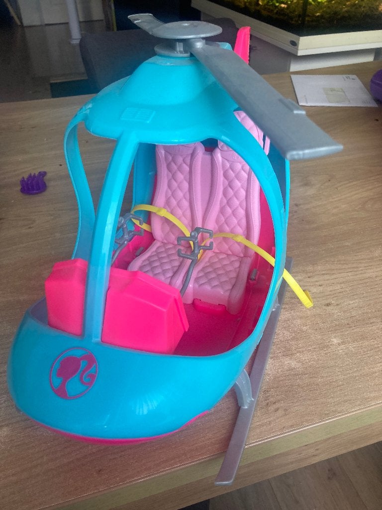 Helikopter barbie, Ophalen of Verzenden, Zo goed als nieuw, Barbie