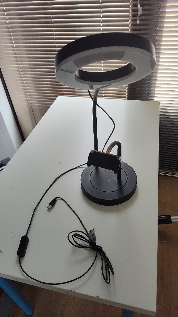 Selfielamp, Audio, Tv en Foto, Fotografie | Fotostudio en Toebehoren, Ophalen, Telefoonhouder, Gebruikt, Overige typen