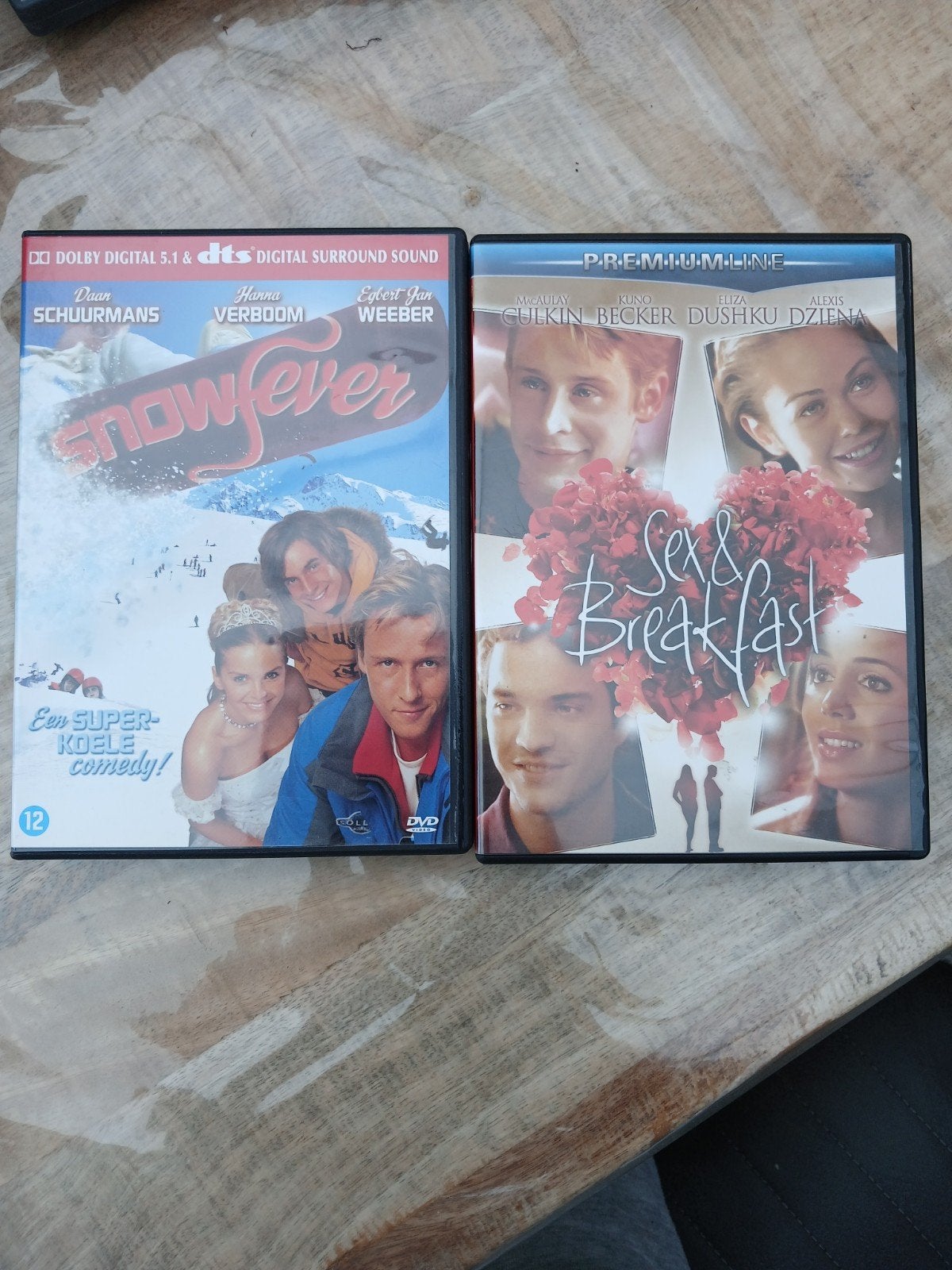 Sex & Breakfast + Snowfever DVD - Romantische Komedie, Gebruikt, Romantische komedie, Nederlands, Ophalen of Verzenden