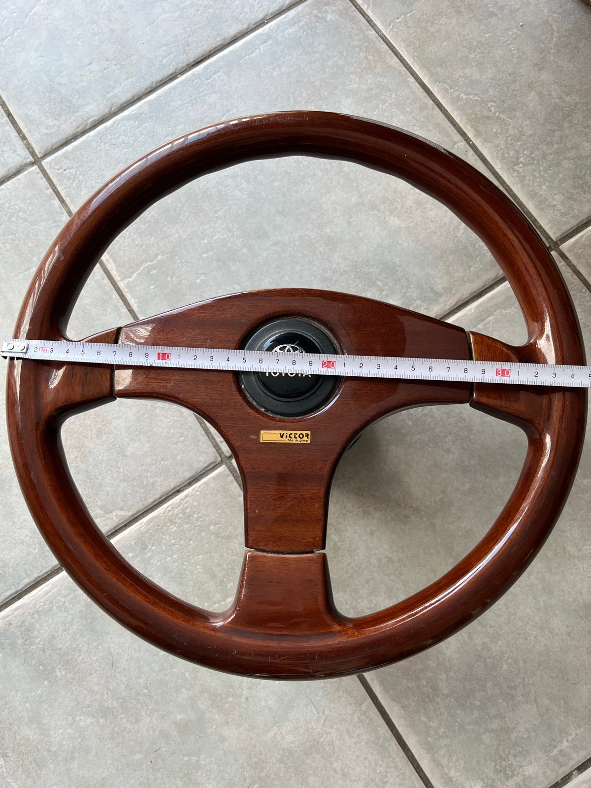 Houten Viccor Stuurwiel voor Toyota - Klassieke Look, Ophalen of Verzenden, Gebruikt, Toyota