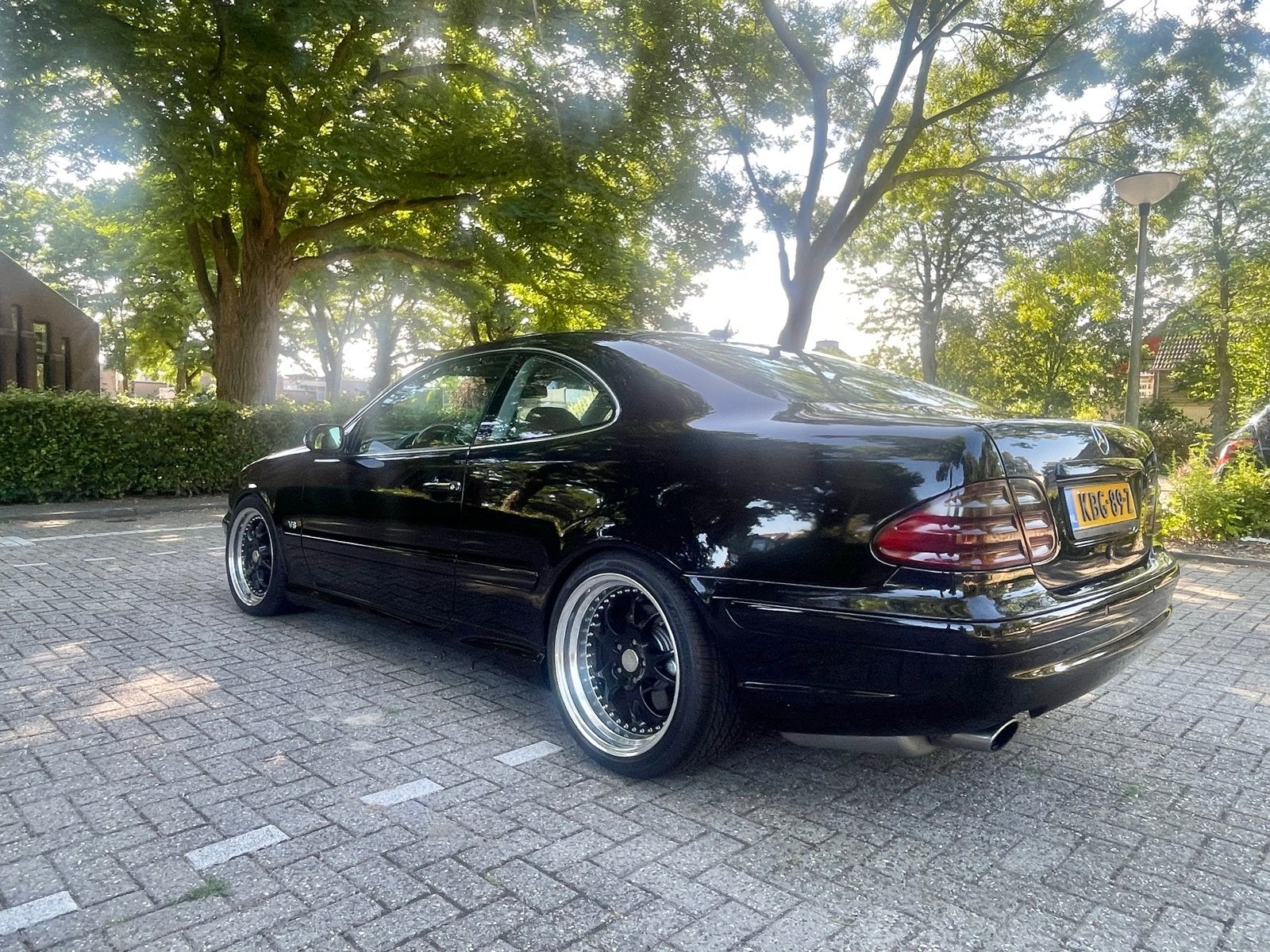 Mercedes-Benz CLK 4.3 Clk430 Coupe Avantgarde AUT 2001 Zwart, foto 4