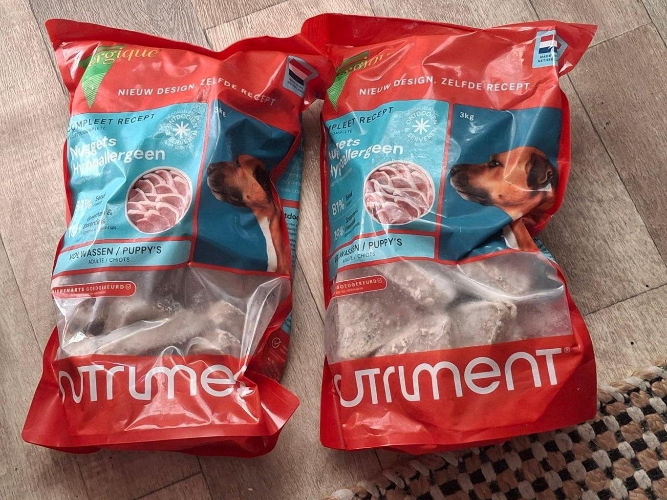 Energique Nuggets Hypoallergeen eend 2 X 3kg., Ophalen, Hond