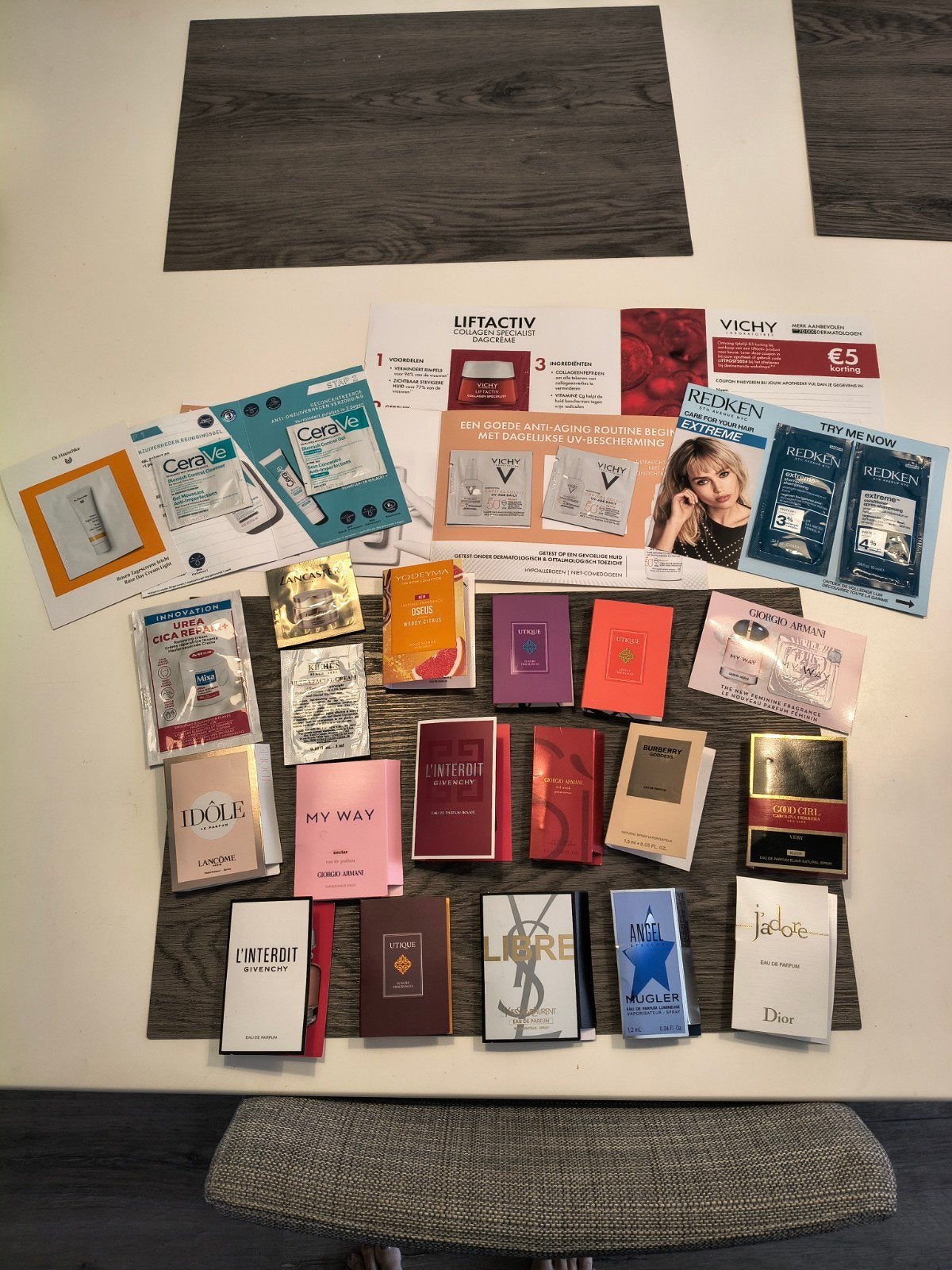 Beauty pakket testers dames mini parfum + crème testers alle, Ophalen of Verzenden, Nieuw