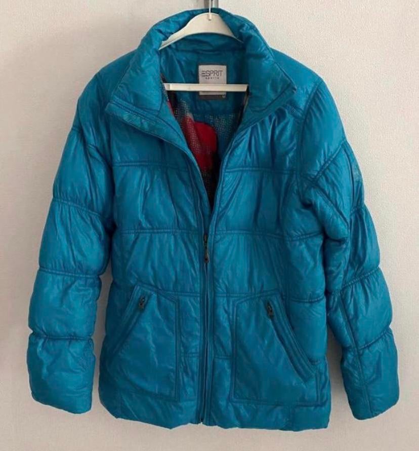 Winterjack van ESPRIT SPORTS..mt:m, Kleding | Dames, Maat 38/40 (M), B, Blauw, Ophalen of Verzenden