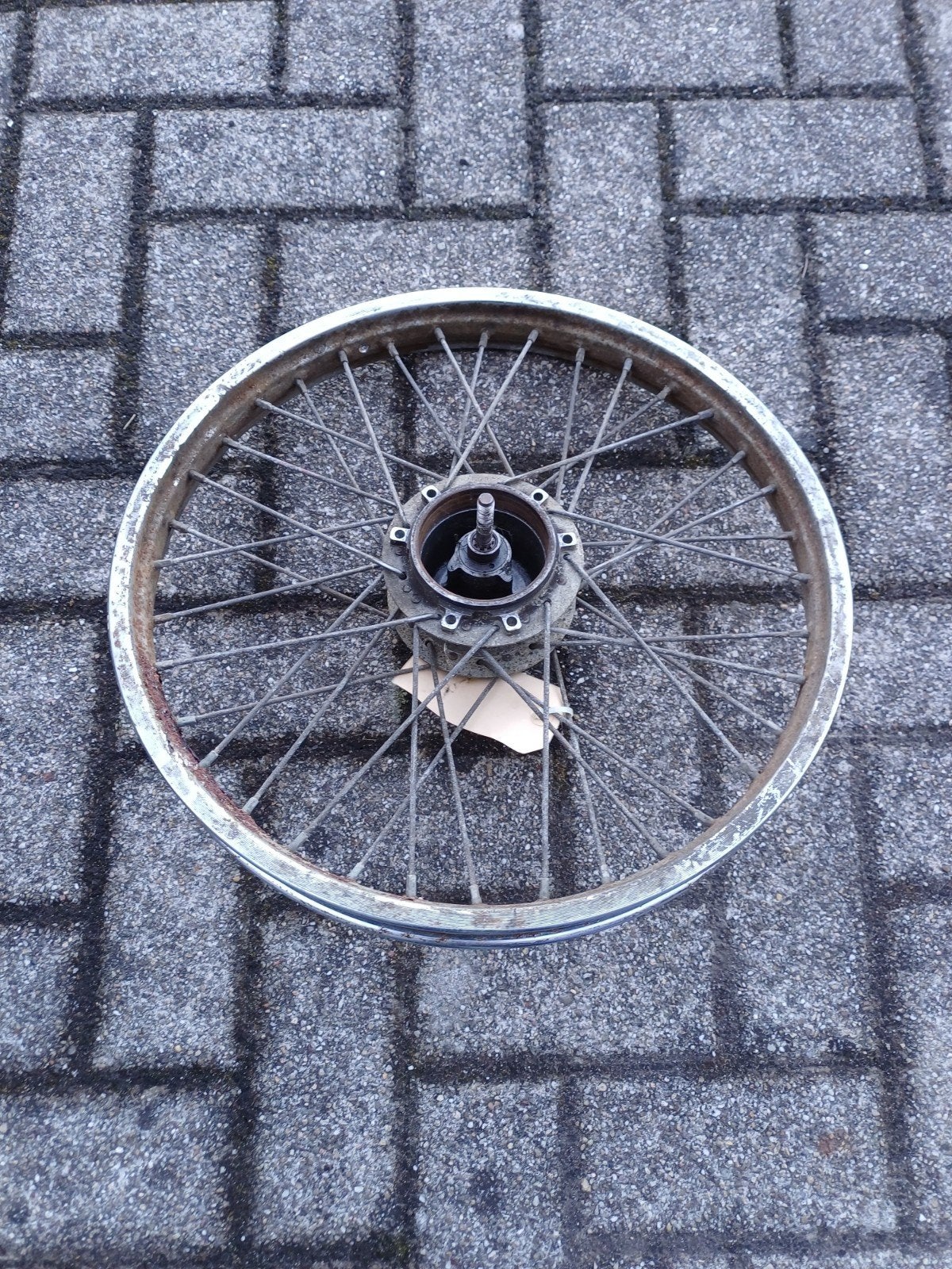 Mobylette av50 achter wiel gebruikt, Ophalen, Gebruikt, Overige typen, Overige merken