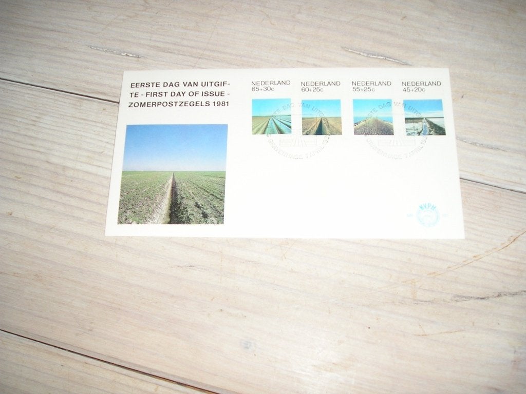 FDC Nederland 191 1981, Ophalen of Verzenden, Onbeschreven, Nederland