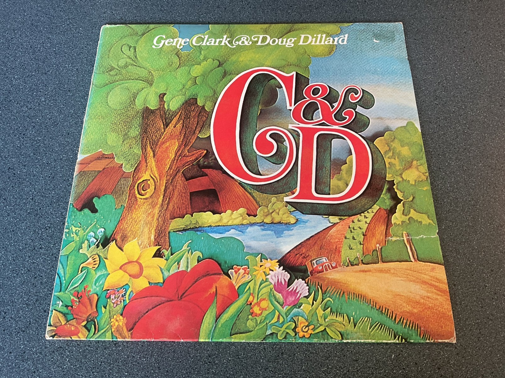 Gene Clark & Doug Dillard Vinyl LP, Ophalen of Verzenden, Gebruikt, 12 inch