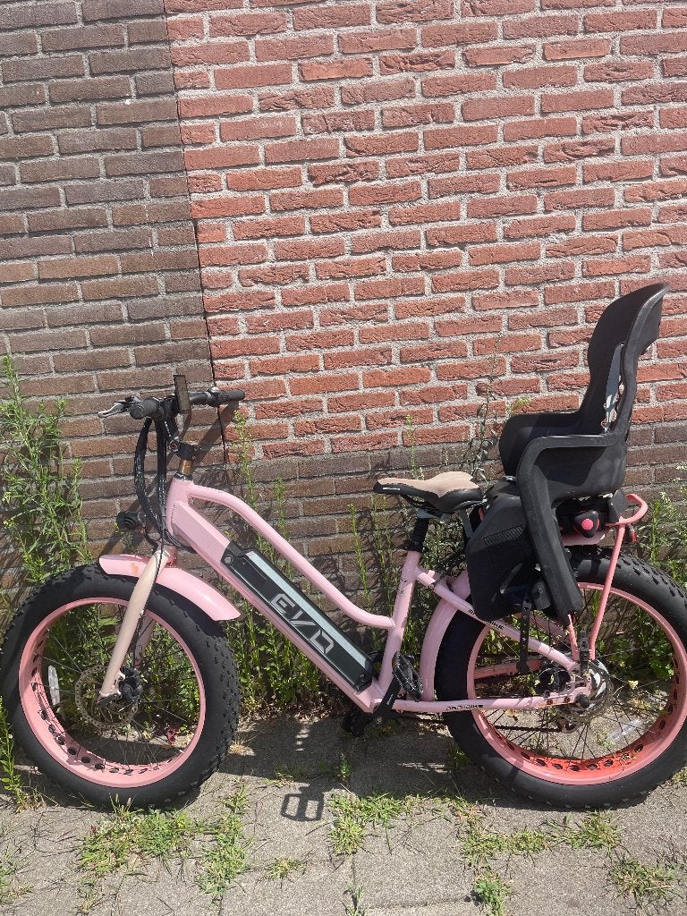fatbike/ elektrische fiets met kinderzitje, Ophalen, Gebruikt, Overige merken