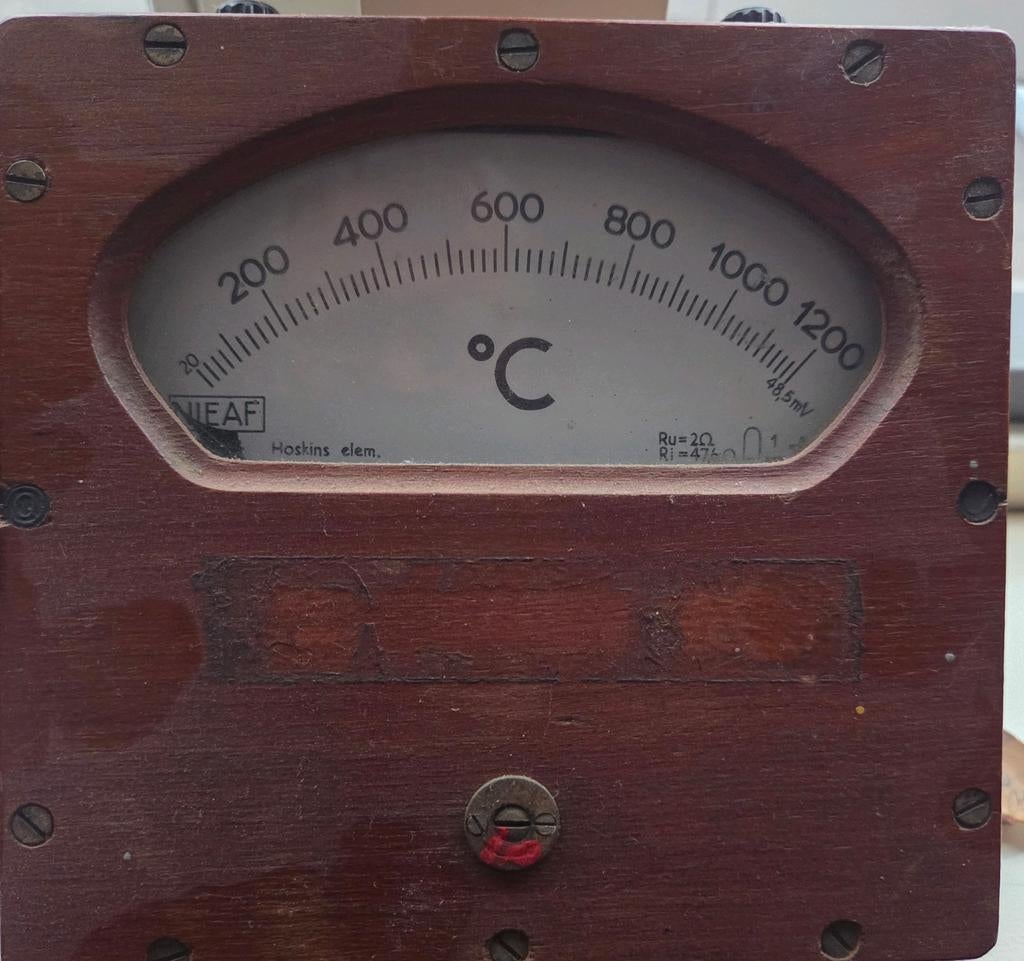 Analoge temperatuurmeter, Ophalen of Verzenden