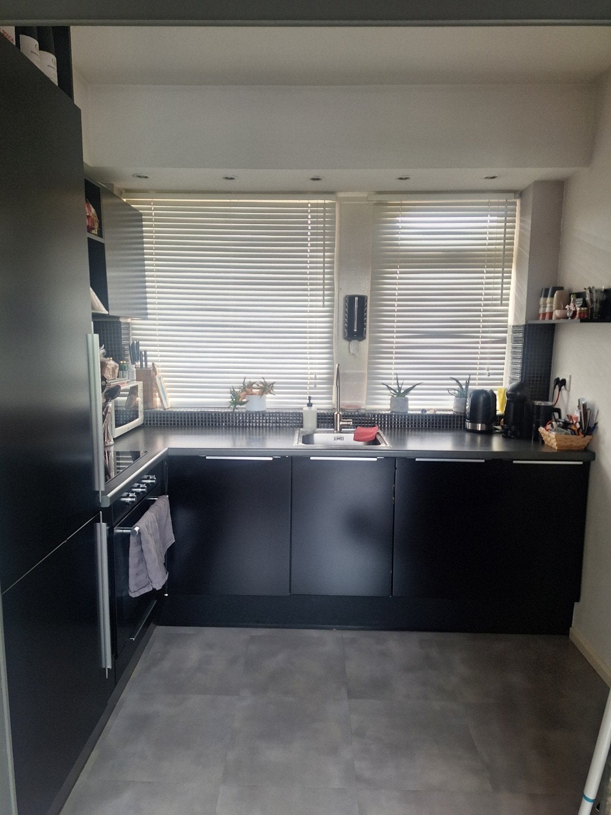 Ikea keuken, Ophalen, Gebruikt, Zwart, Hoekkeuken
