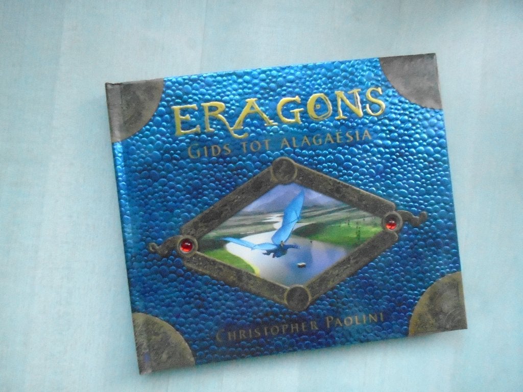 eragons, gids tot alagaesia, christopher paolini, Boeken, Ophalen of Verzenden, Zo goed als nieuw, Christopher paolini, Fictie algemeen