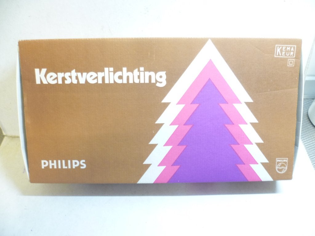 Retro Philips Kerst 15 kaars lampjes met knijpers 70er jr, Ophalen of Verzenden, Huis en Inrichting