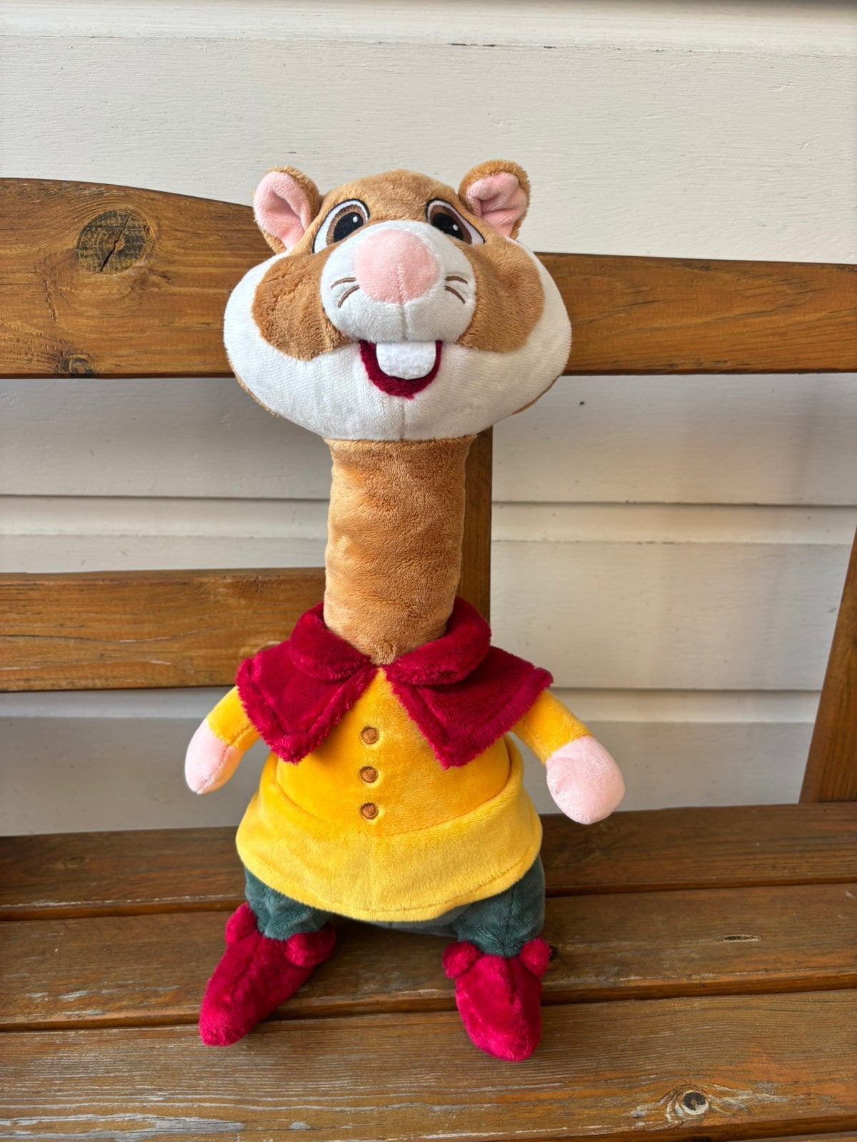 Efteling knuffel hamster ah Albert Heijn | langnek lange jan, Ophalen of Verzenden, Zo goed als nieuw, Overige typen
