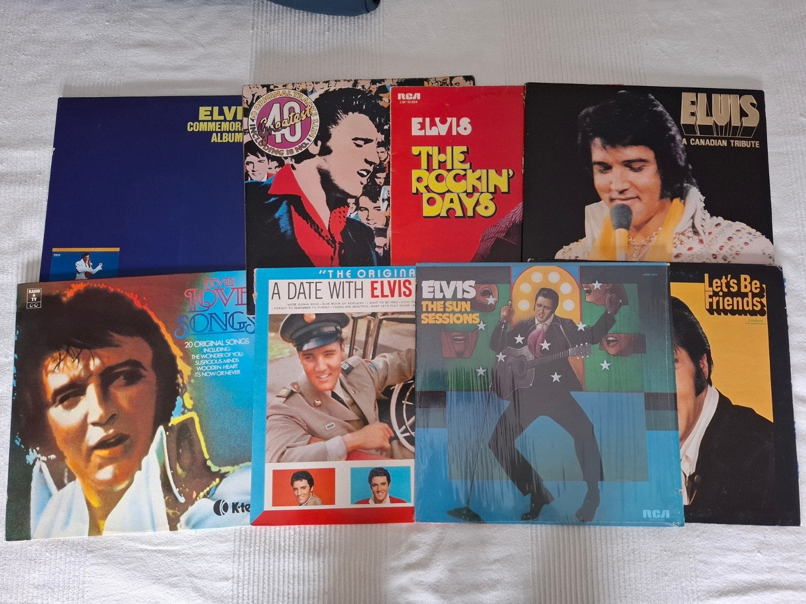 Elvis  LP's  voor de liefhebber 1. Lp's ook los te koop., Originele persing, Gebruikt, Ophalen of Verzenden, 12 inch