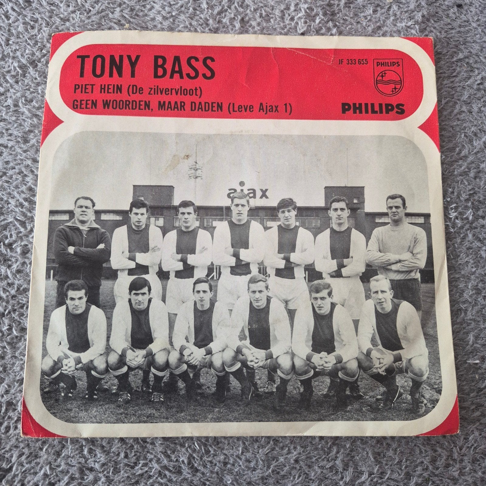 Tony Bass - Piet Hein (ajax), Cd's en Dvd's, Ophalen of Verzenden, Zo goed als nieuw, Overige formaten, Levenslied of Smartlap