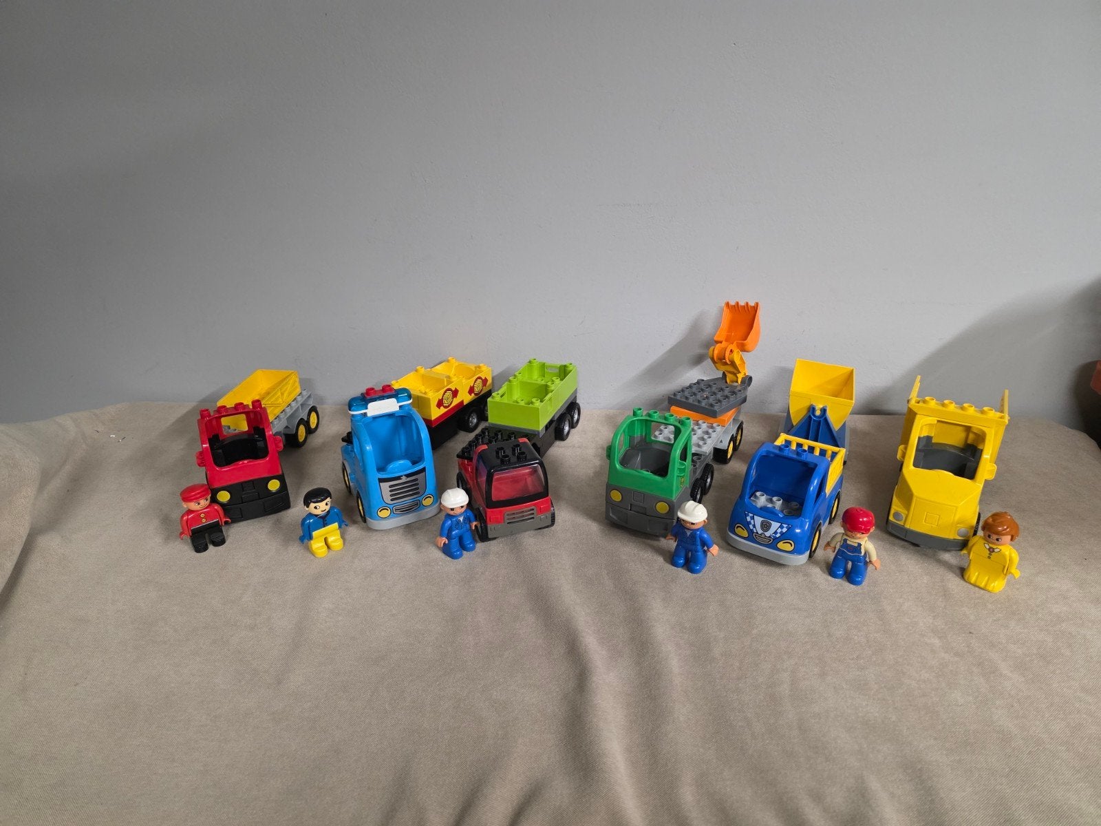 lego duplo vrachtauto's