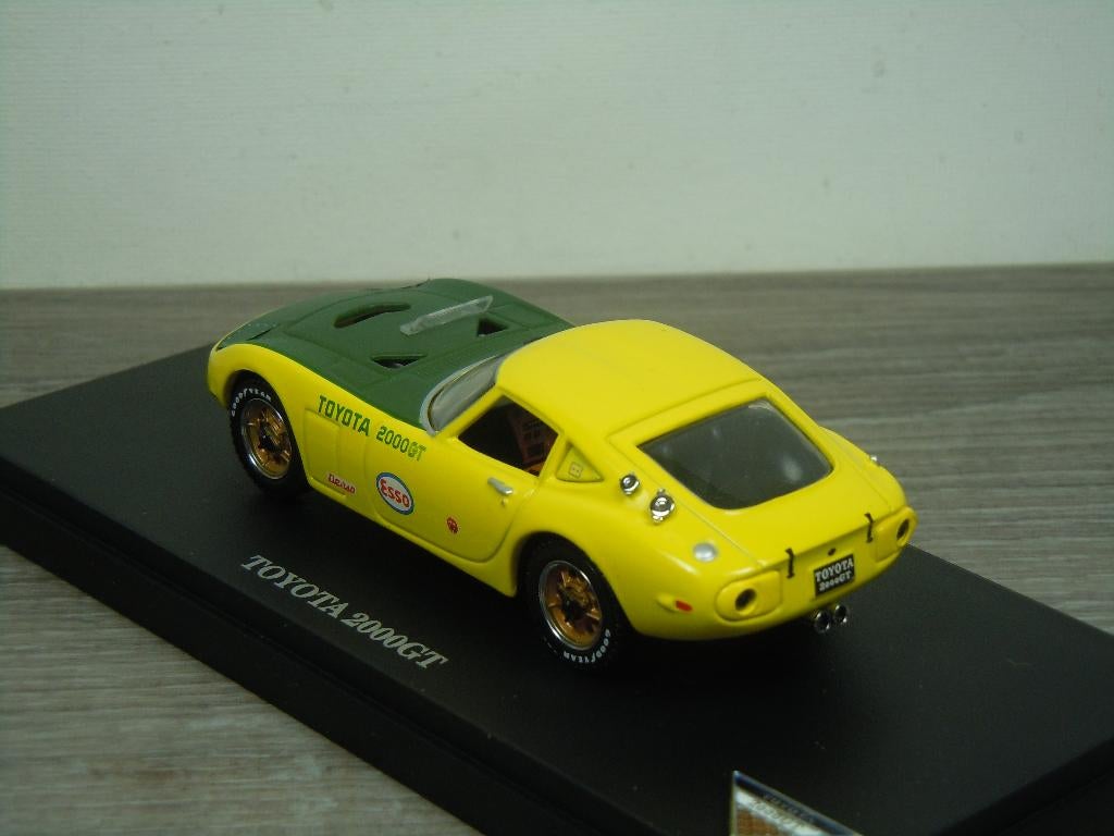 Toyota 2000GT Time Trial Car - Kyosho 03032Y - 1:43, Hobby en Vrije tijd, Modelauto's | 1:43, Auto, Verzenden, Zo goed als nieuw