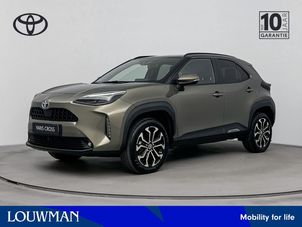 Toyota Yaris Cross AWD 1.5 Hybrid Dynamic | 17" Lichtmetalen, Auto's, Toyota, Automaat, 12 maanden, Stof, Zwart