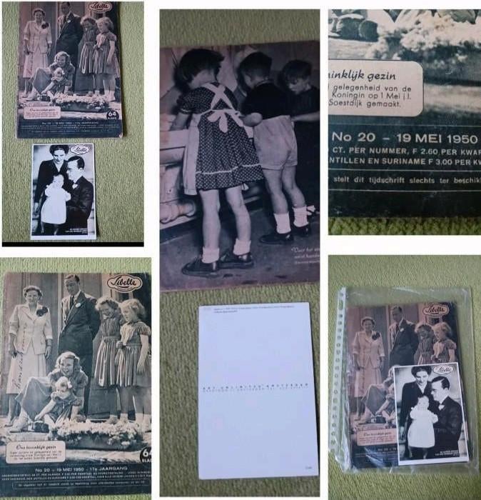 Weekblad Libelle 1950 en Libelle kaart naar nr 1 1939 cov, Verzamelen, Tijdschriften, Kranten en Knipsels, Ophalen of Verzenden