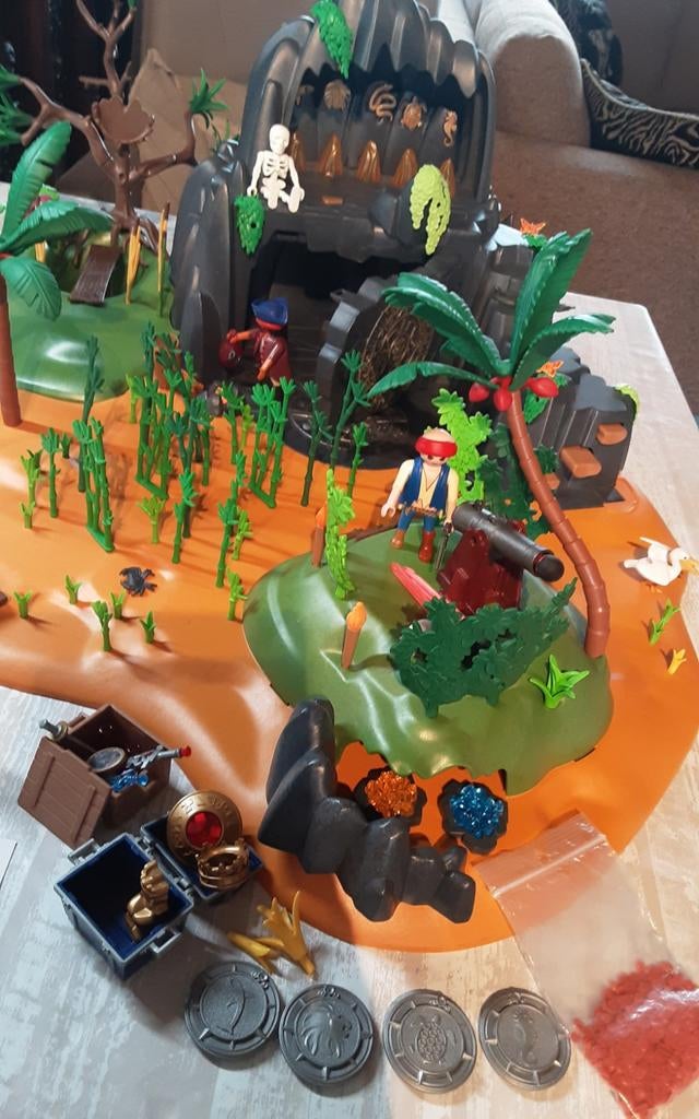 5134 zeer groot piraten eiland, Ophalen of Verzenden, Zo goed als nieuw