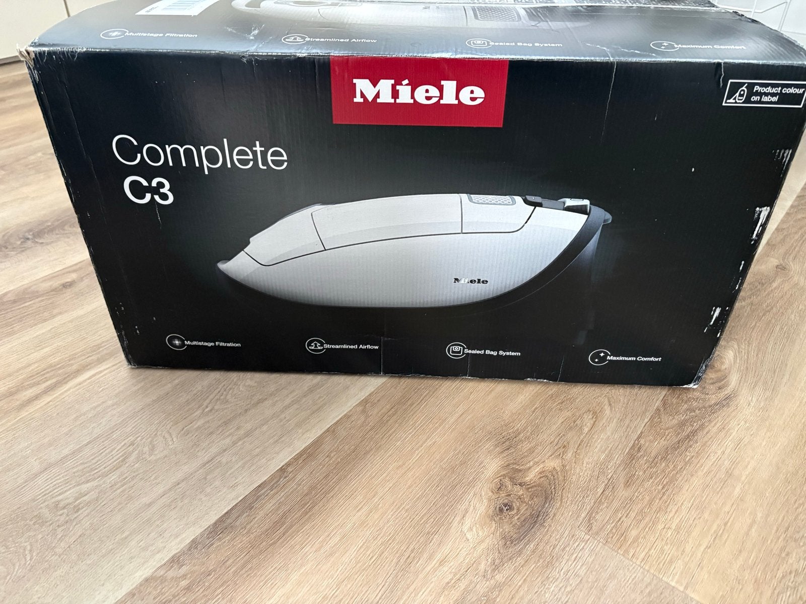 Miele Complete C3 Black Diamond Ecoline Stofzuiger, Witgoed en Apparatuur, Stofzuigers, Nieuw, Sledestofzuiger, Miele, Regelbare zuigkracht