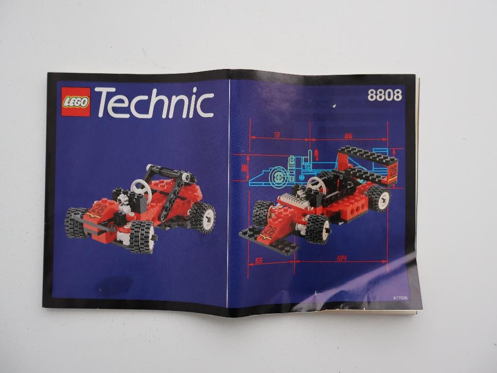 Lego Technic 8808 Formula One Racer met doosje., Compleet, Lego, Ophalen of Verzenden, Zo goed als nieuw