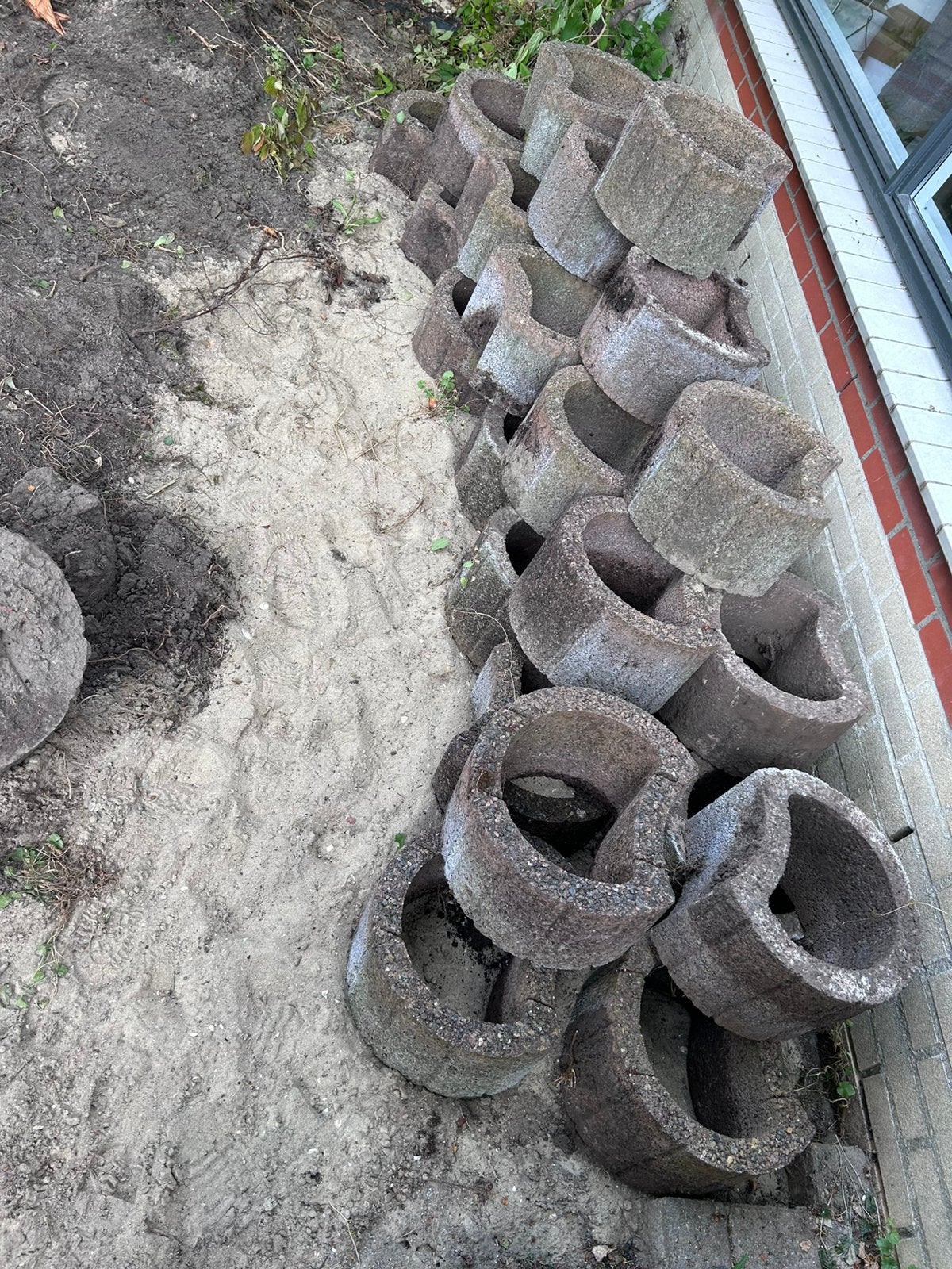 30 borderbakken gratis, Ophalen, Overige materialen, Gebruikt, 25 cm of meer