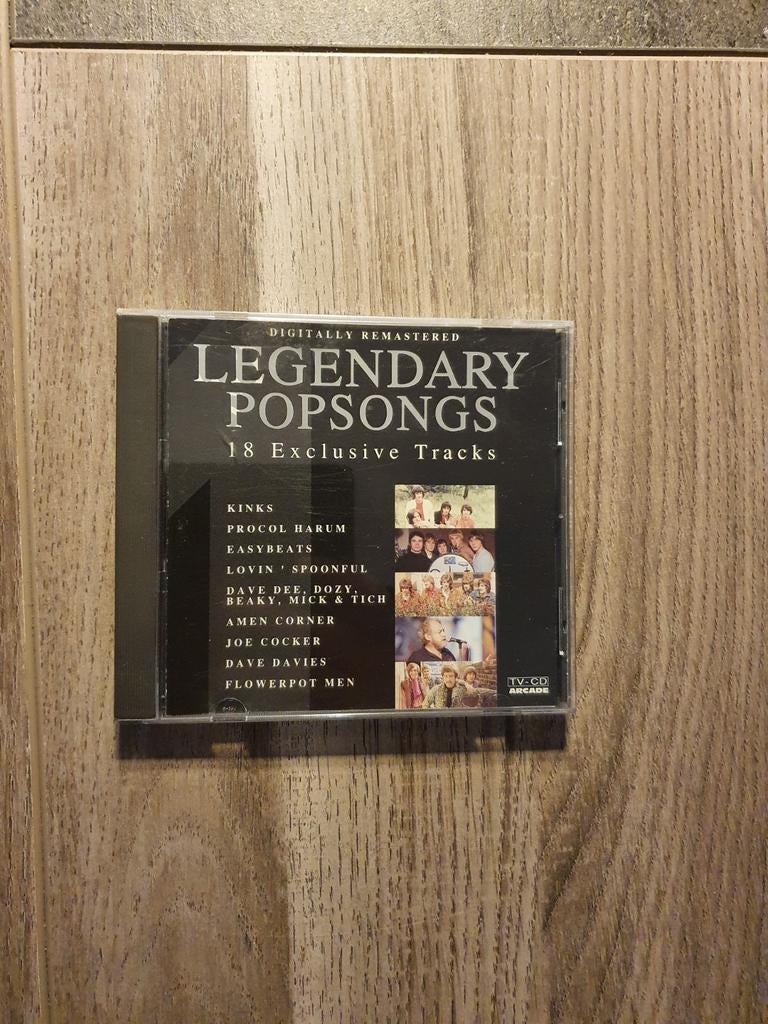 Cd legendary popsongs, Ophalen of Verzenden, Zo goed als nieuw