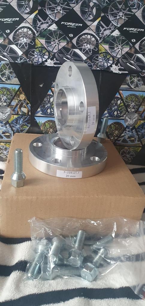 Spoorverbreders spacers Saab Alfa Fiat 5x110 65.1 20mm, Auto diversen, Tuning en Styling, Ophalen of Verzenden