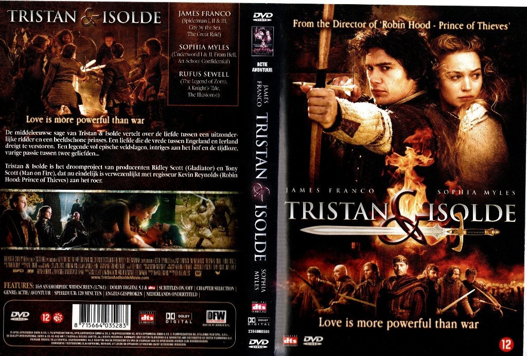Tristan & Isolde, Vanaf 12 jaar, Ophalen of Verzenden, Zo goed als nieuw