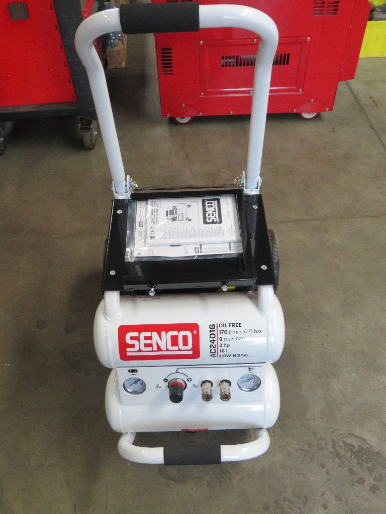 Senco AC24016 Olievrije Compressor - Mobiel en Stil, Ophalen, Info@senco.nl, 6 tot 10 bar, Nieuw