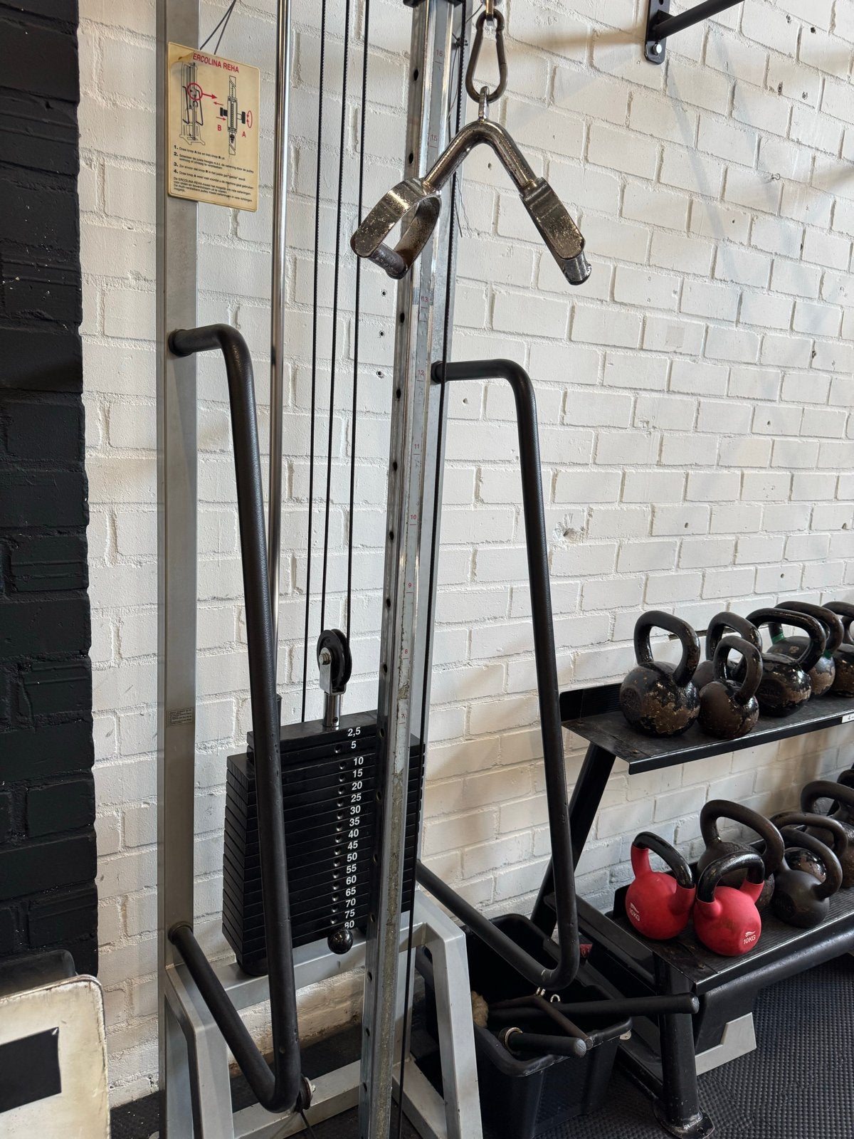 Technogym pulley system kabel systeem, Ophalen, Zo goed als nieuw, Overige typen