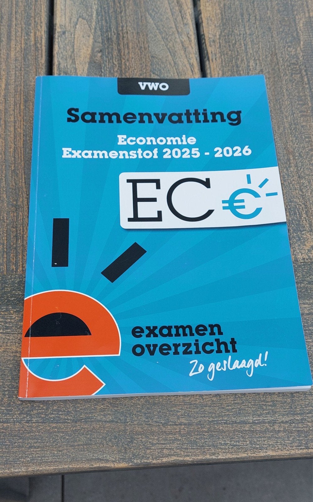 ExamenOverzicht - Samenvatting Examenstof Economie VWO, Economie, Ophalen of Verzenden, Overige niveaus, ExamenOverzicht
