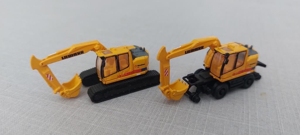 Strukton KROL en rupskraan Liebherr N-spoor, Ophalen of Verzenden, Nieuw, Overige typen, NS