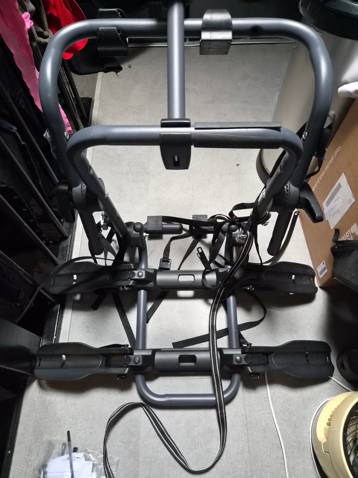 Stevige fietsendrager voor 2 fietsen - Gebruikt, Ophalen of Verzenden, 2 fietsen, Gebruikt, Achterklepdrager