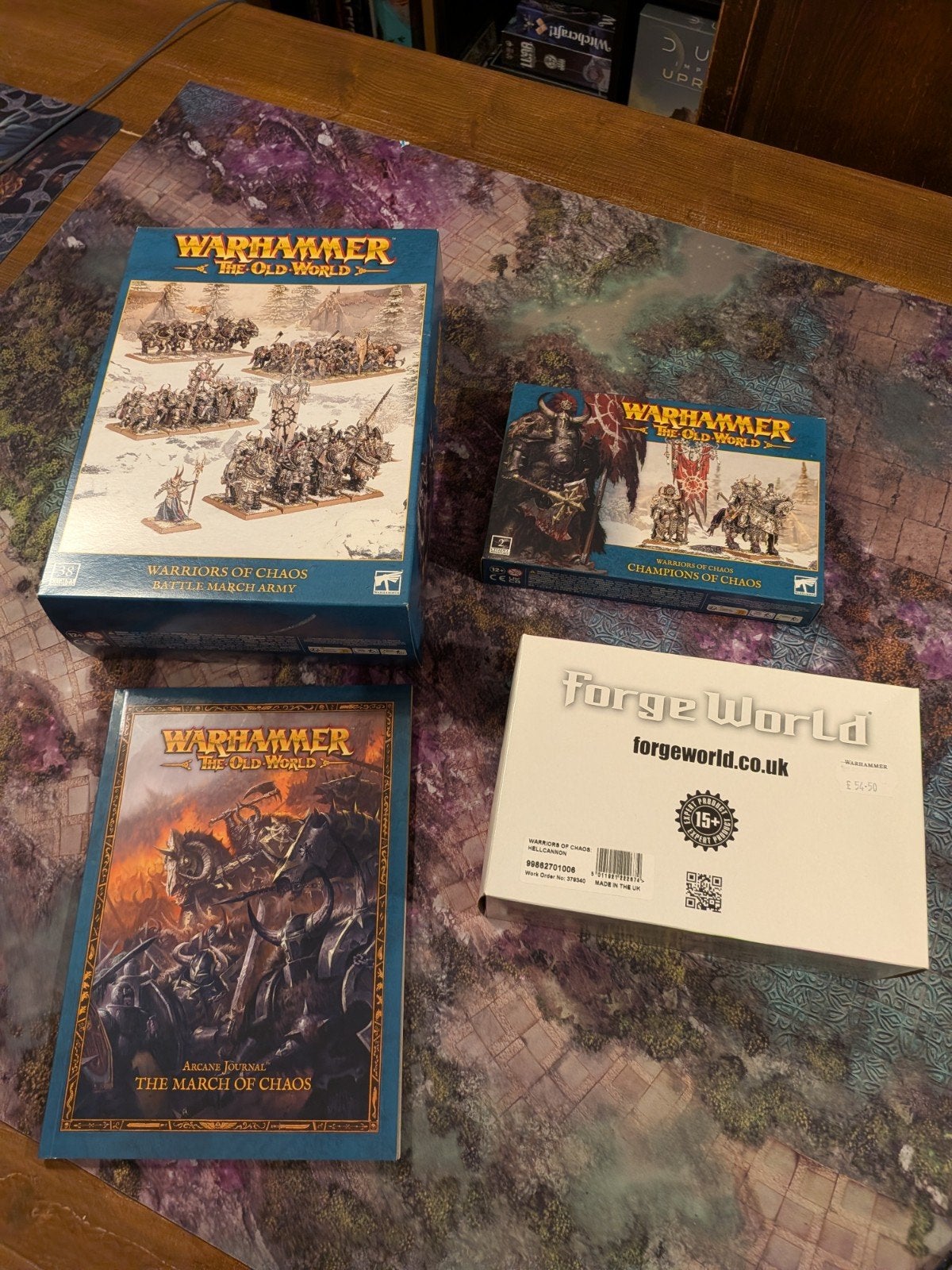 Warhammer The Old World Warriors of Chaos, Ophalen of Verzenden, Nieuw, Warhammer