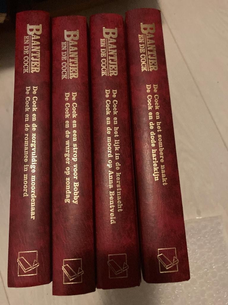 Baantjer–De Cock luxe editie (Lekturama), 4 delen, perfect, Boeken, Ophalen of Verzenden, Zo goed als nieuw, A.C. Baantjer