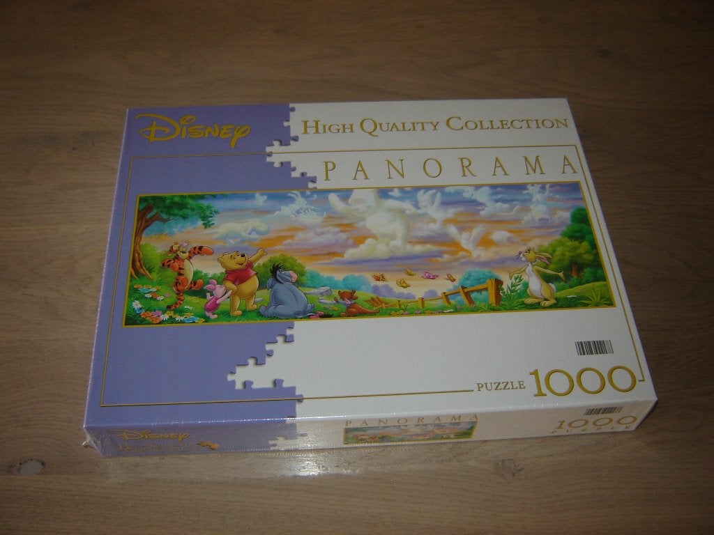 Puzzel DISNEY PANORAMA WINNIE THE POOH 1000 st. NIEUW !, Ophalen of Verzenden, 500 t/m 1500 stukjes, Nieuw, Legpuzzel