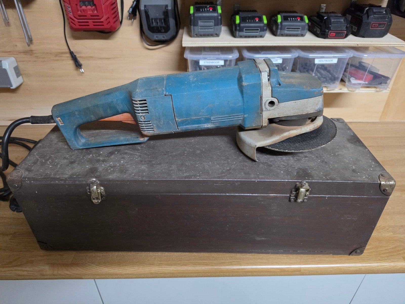 Black & Decker DN 2018 Haakse Slijpmachine 2000W, Doe-het-zelf en Verbouw, Ophalen, Gebruikt, 1000 watt of meer, Haakse handslijpmachine
