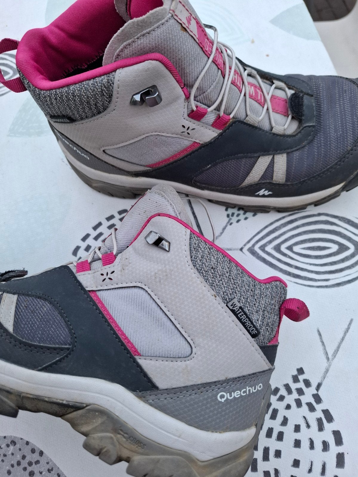 Wandelschoenen, Quechua, roze, maat 36, Kinderen en Baby's, Kinderkleding | Schoenen en Sokken, Gebruikt, Quechua, Meisje, Schoenen