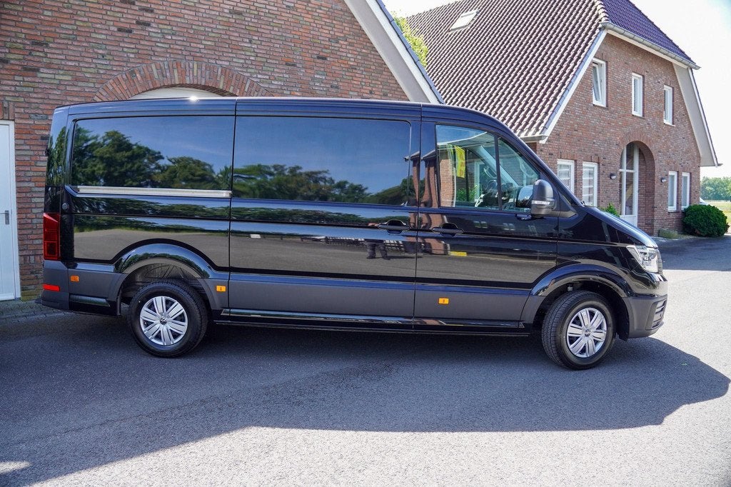 Volkswagen Crafter 2.0 TDI 140 pk DSG Aut. L3H2 nwe Model, N, Stof, Gebruikt, 4 cilinders, Volkswagen