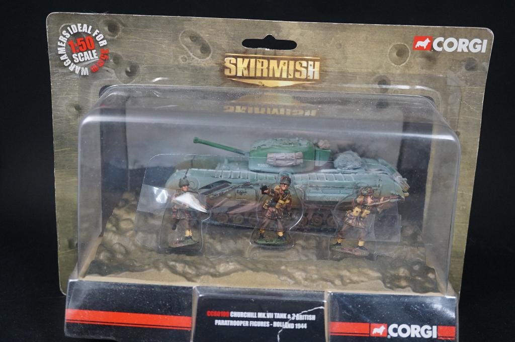Corgi Churchill tank - Holland 1944 - 1/50 - TOP, Hobby en Vrije tijd, Modelauto's | 1:50, Ophalen of Verzenden, Zo goed als nieuw