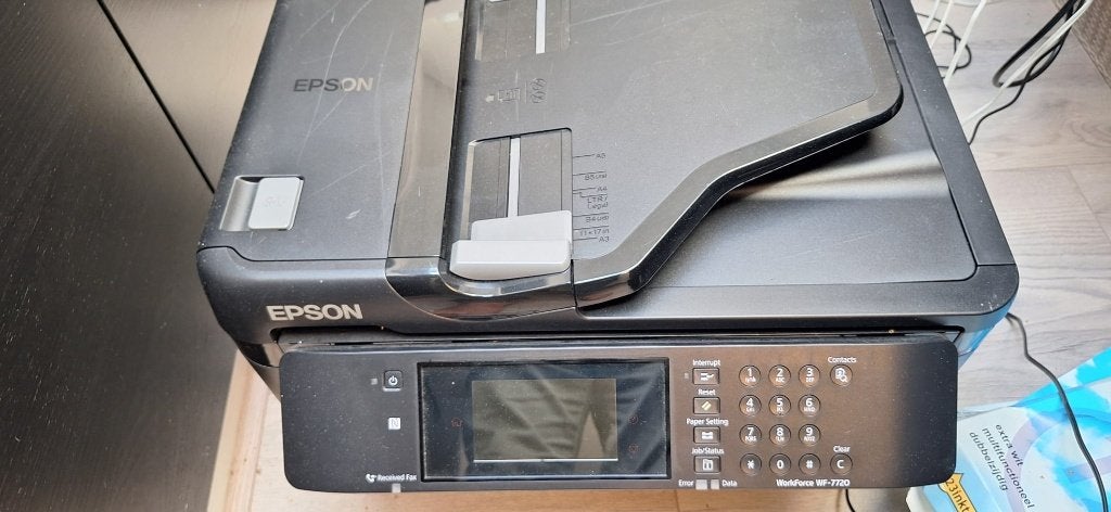 Epson WorkForce WF-7720 All-in-One Printer, Computers en Software, Ophalen, Gebruikt, All-in-one, Draadloos