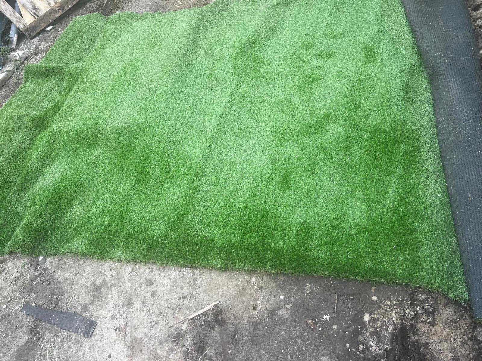 Kunstgras voor tuin of balkon, Ophalen, Gebruikt, 20 m² of meer, Kunstgras