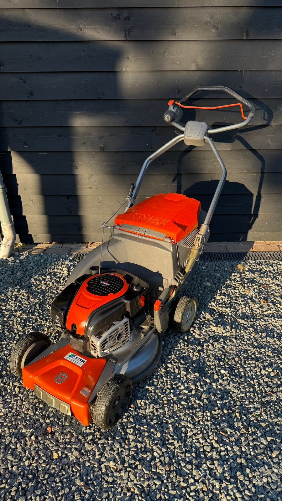 Husqvarna grasmaaier, Ophalen, Gebruikt, 50 cm of meer, Benzine-grasmaaier