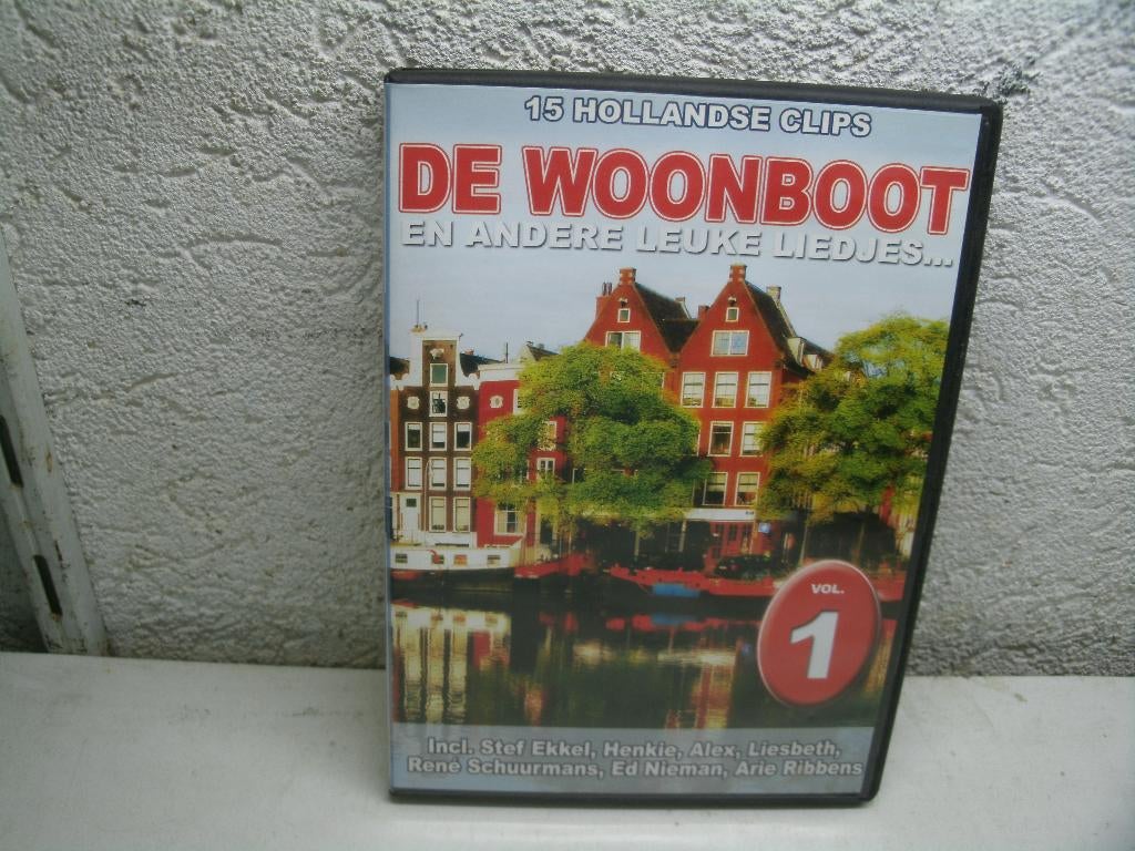 dvd 295b de woonboot en andere leuke liedjes, Alle leeftijden, Ophalen of Verzenden, Zo goed als nieuw