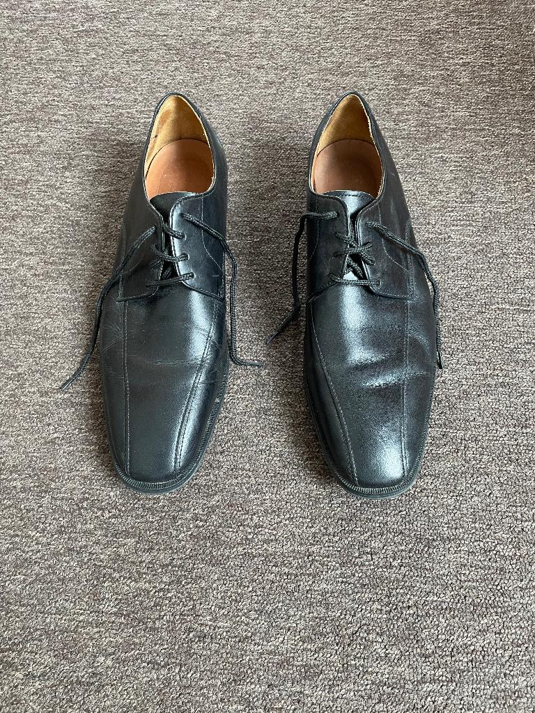 Veterschoenen maat 43 van het merk Clarks, Zwart, Clarks, Ophalen of Verzenden, Zo goed als nieuw